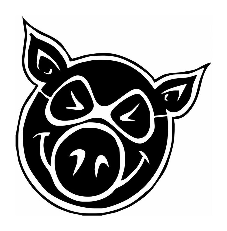 Autocollant Logo Pig Wheels