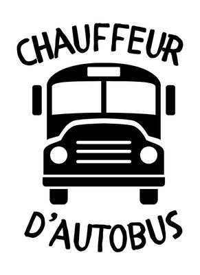 School Bus Driver decal
