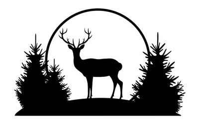 Chevreuil dans la forêt