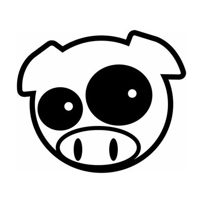 Subaru Pig Manga Mascott
