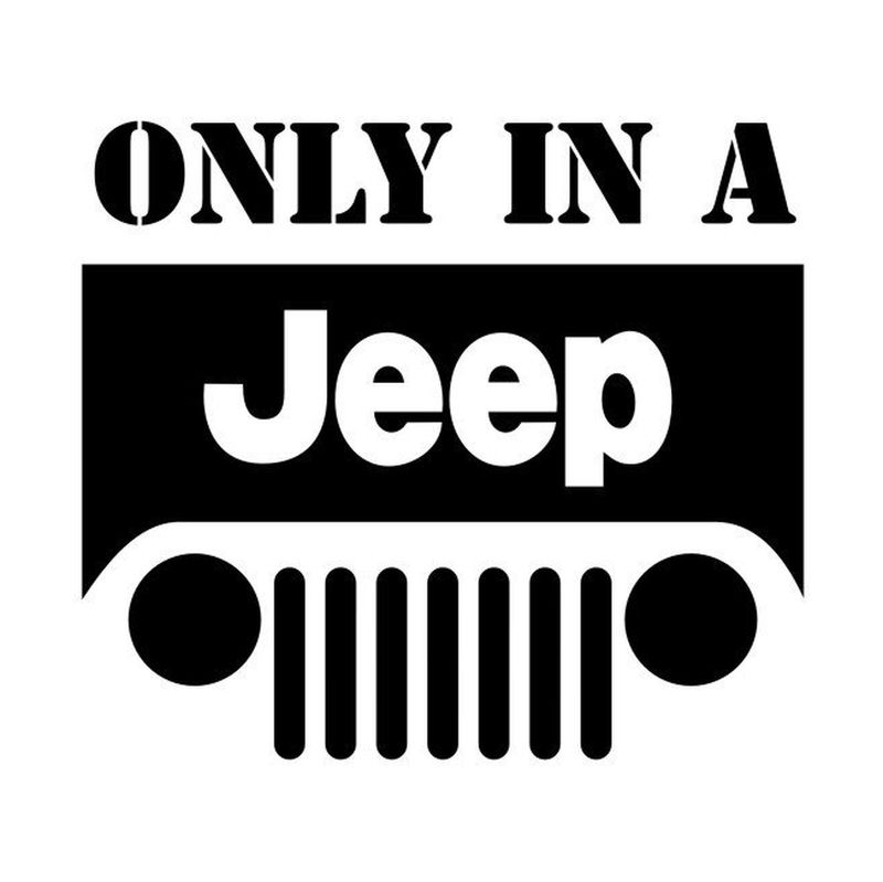 Only in a Jeep