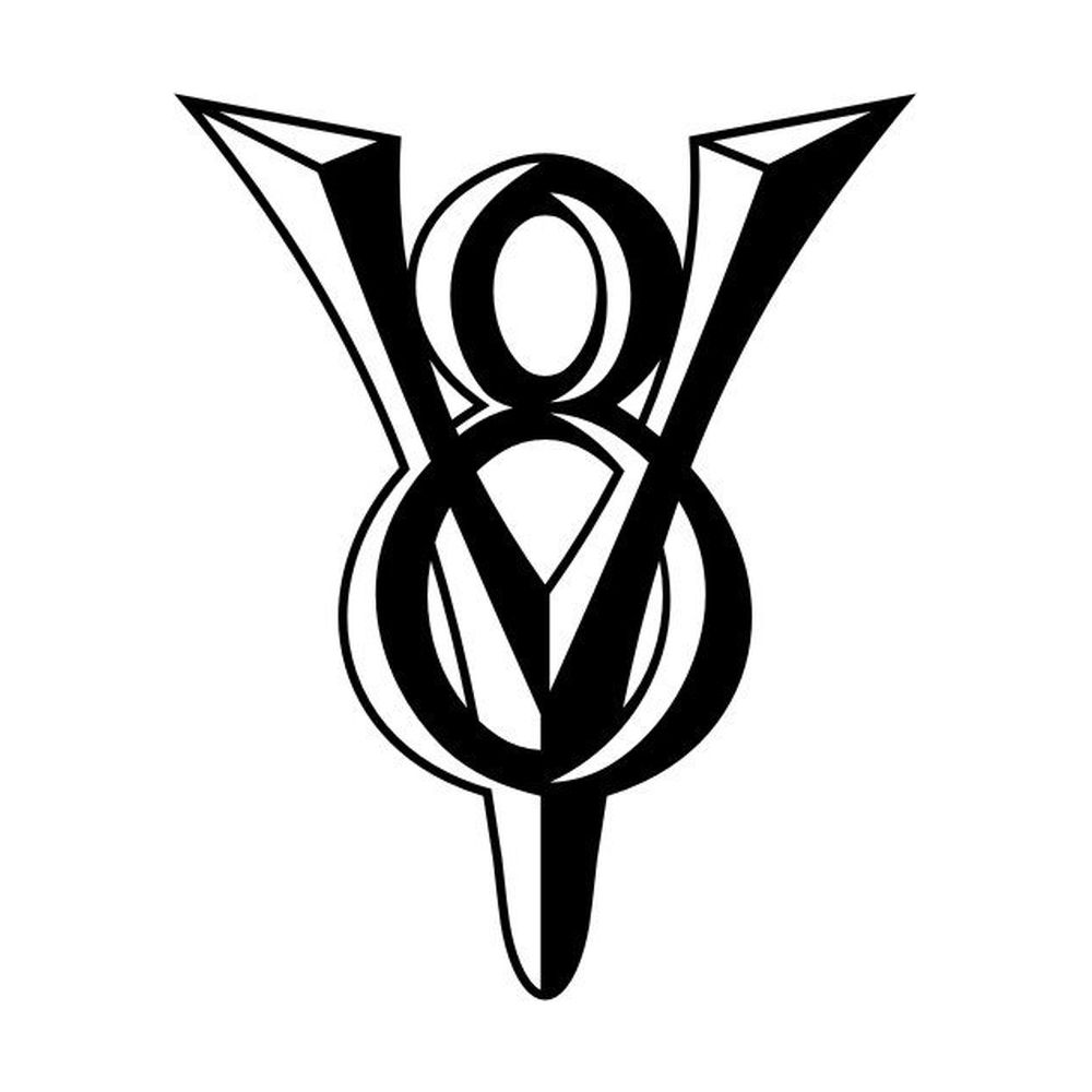 V8 Emblem