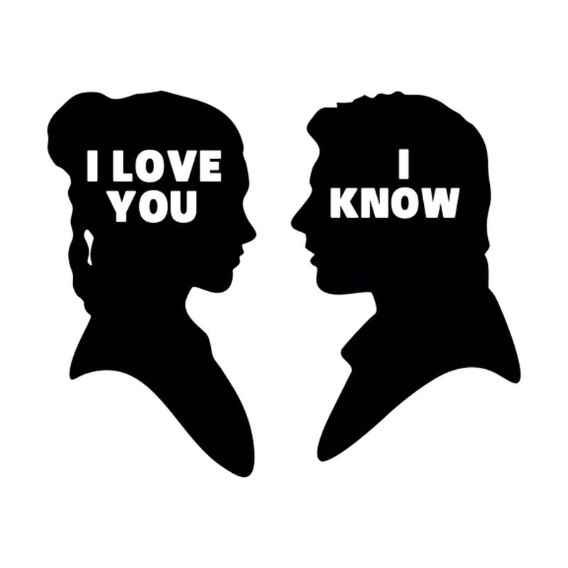 Star Wars I love you I know