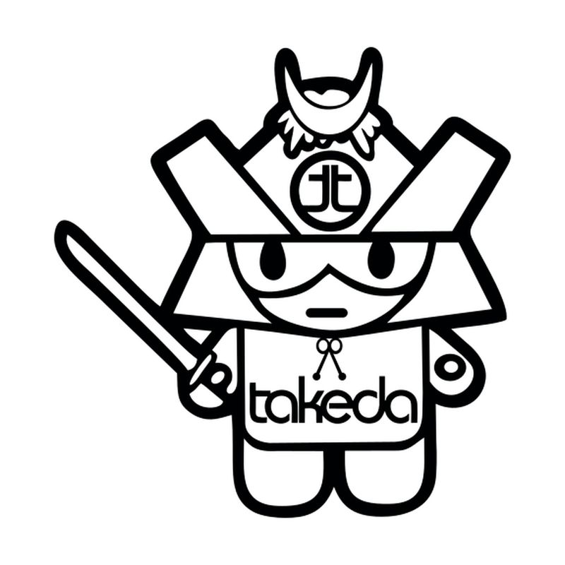 Takeda Samurai Mascotte