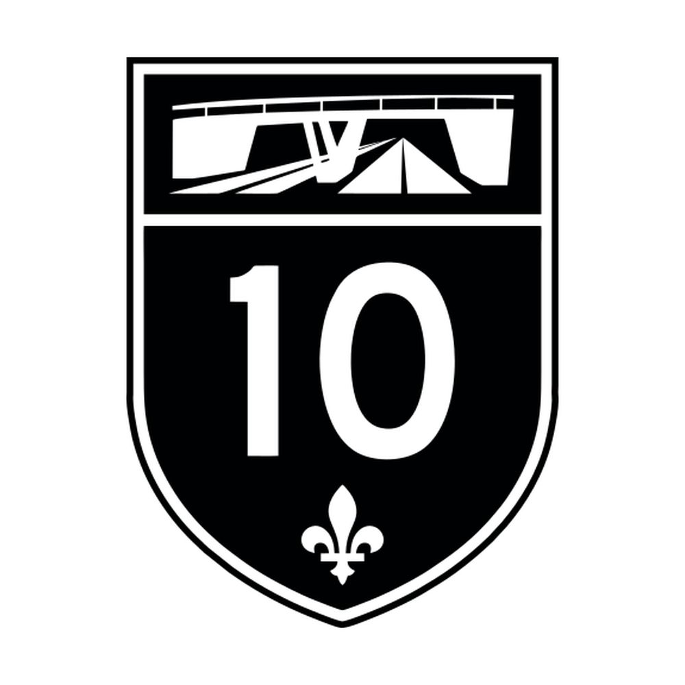 Autoroute 10 panneau