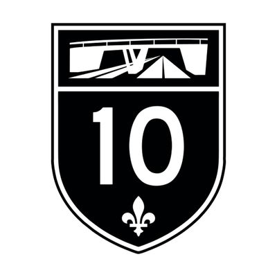 Autoroute 10 panneau