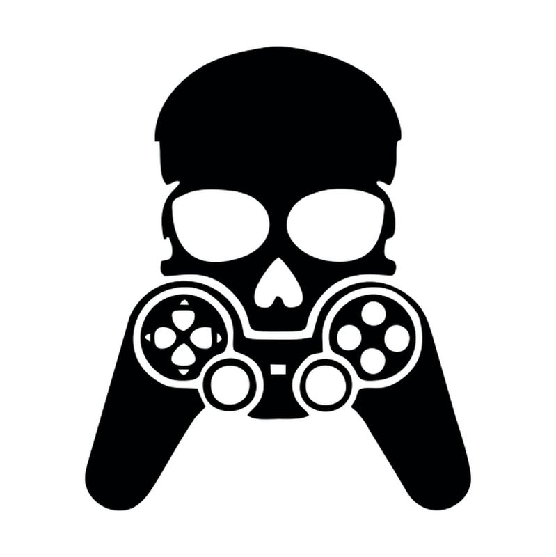 Manette avec crâne