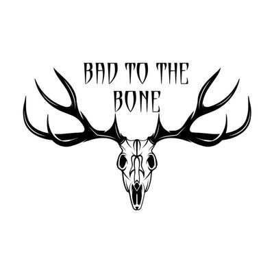 Crane de cervidé ( Bad to the Bone ) /  Deer Skull ( Bad to the Bone )