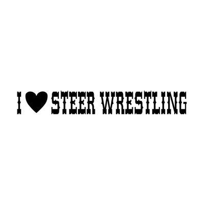 I Love Steer Wrestling
