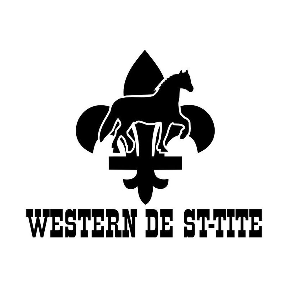 Western de St-Tite cheval et Fleur de lys du Québec / St-Tite Western horses and Quebec