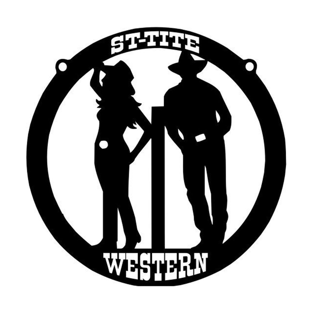 Emblème Cowboy et Cowgirl Western de St-Tite / St-Tite Cowboy and Cowgirl Emblem