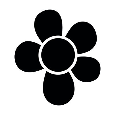 Fleur avec pétales