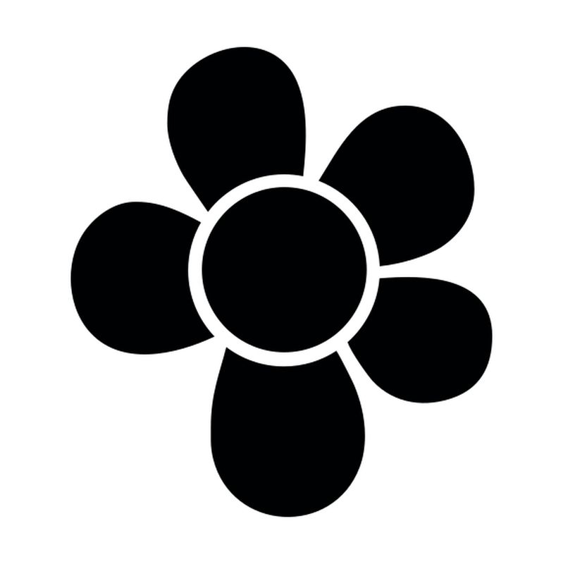 Fleur avec pétales