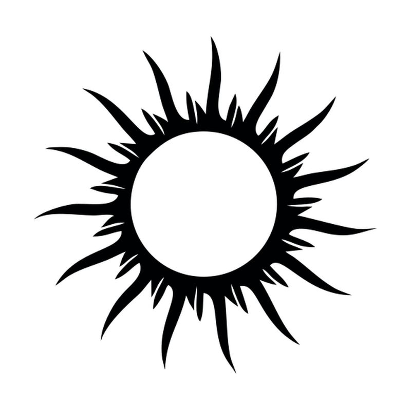 Soleil stylisé