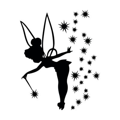 Fée avec étoiles