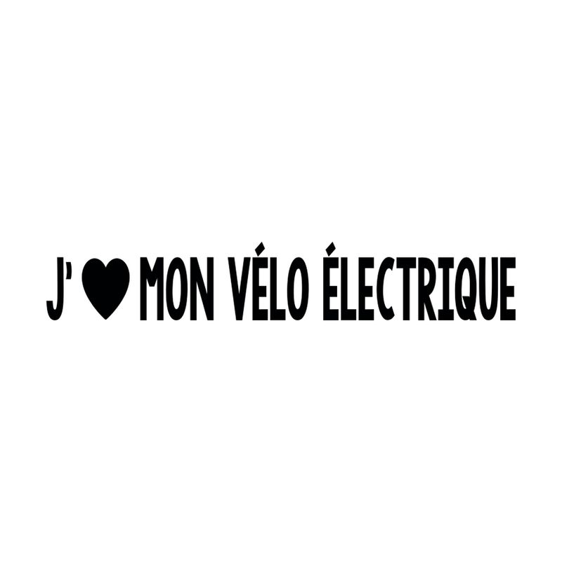 J'aime mon vélo électrique