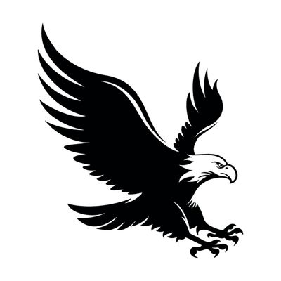 Aigle en chasse