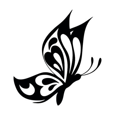 Papillon stylisé