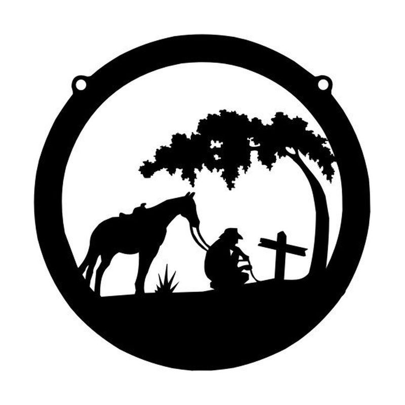 Emblème prière du Cowboy / Cowboy Prayer Emblem