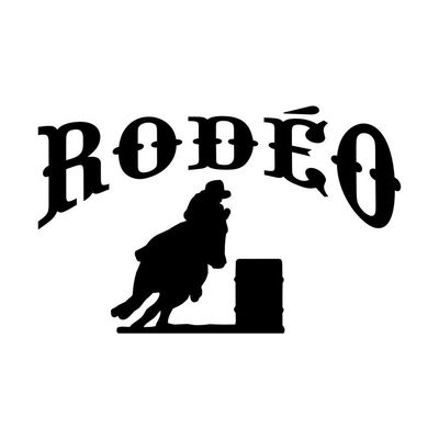 La course entre barils et Rodéo / Barell Racing and Rodeo