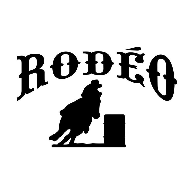 La course entre barils et Rodéo / Barell Racing and Rodeo