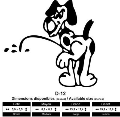 Chien attitude (Pissdog)