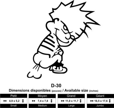Bonhomme attitude trou de pet ( Farting Pissman )