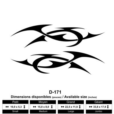 Ensemble de 2 tribals ( Set of 2 tribal )