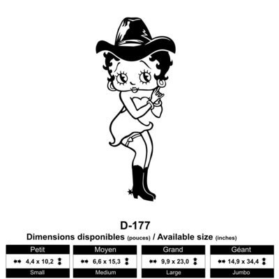 Betty Boop Cowgirl ( Cowgirl Betty boop )
