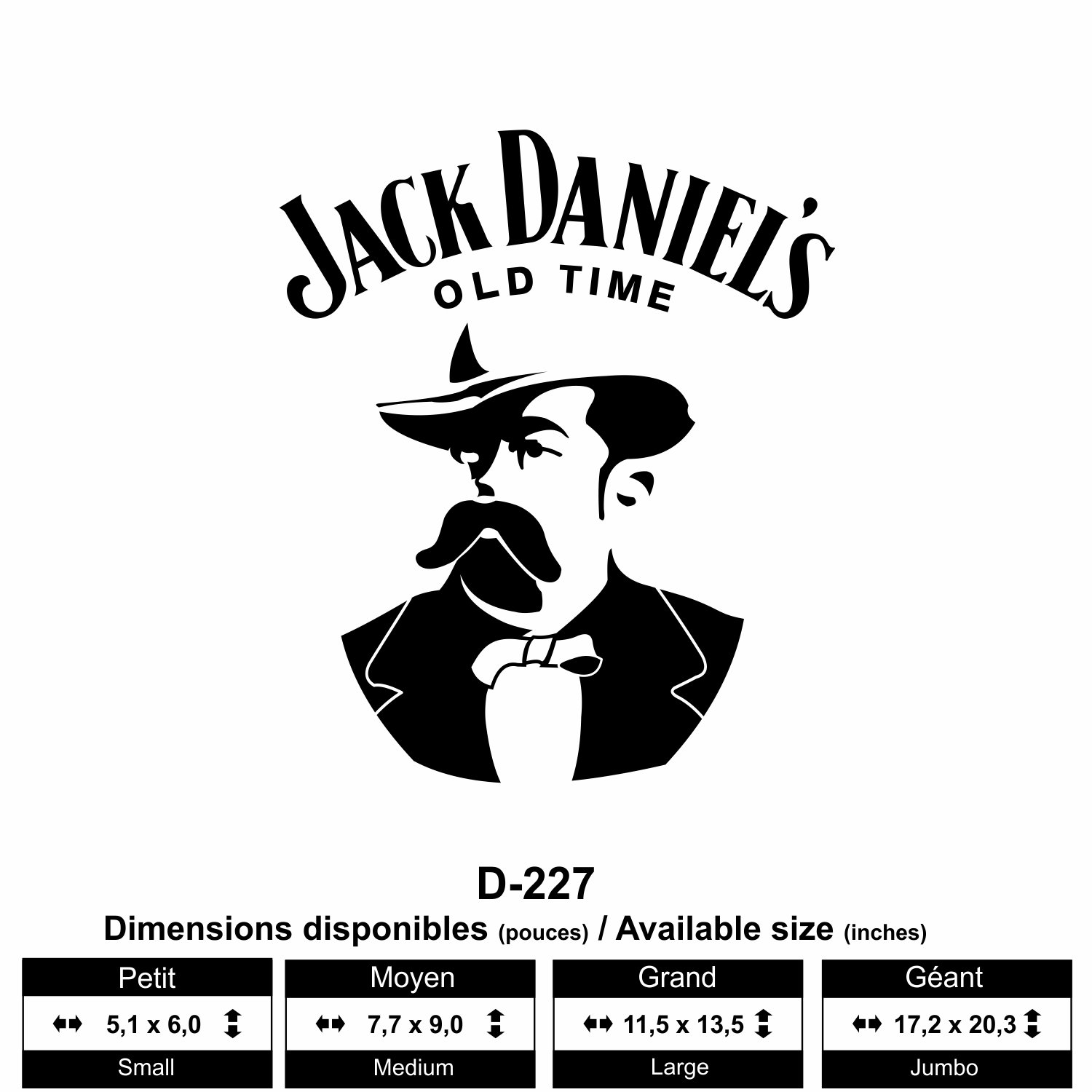 Monsieur Jack Daniel&#39;s ( Mr Jack daniel&#39;s )