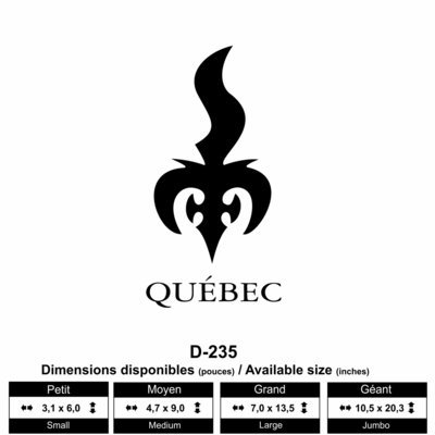 Fleur de lys du Québec stylisée ( Quebec Stylized )