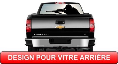 Back Glass Chasseur / Hunter Design