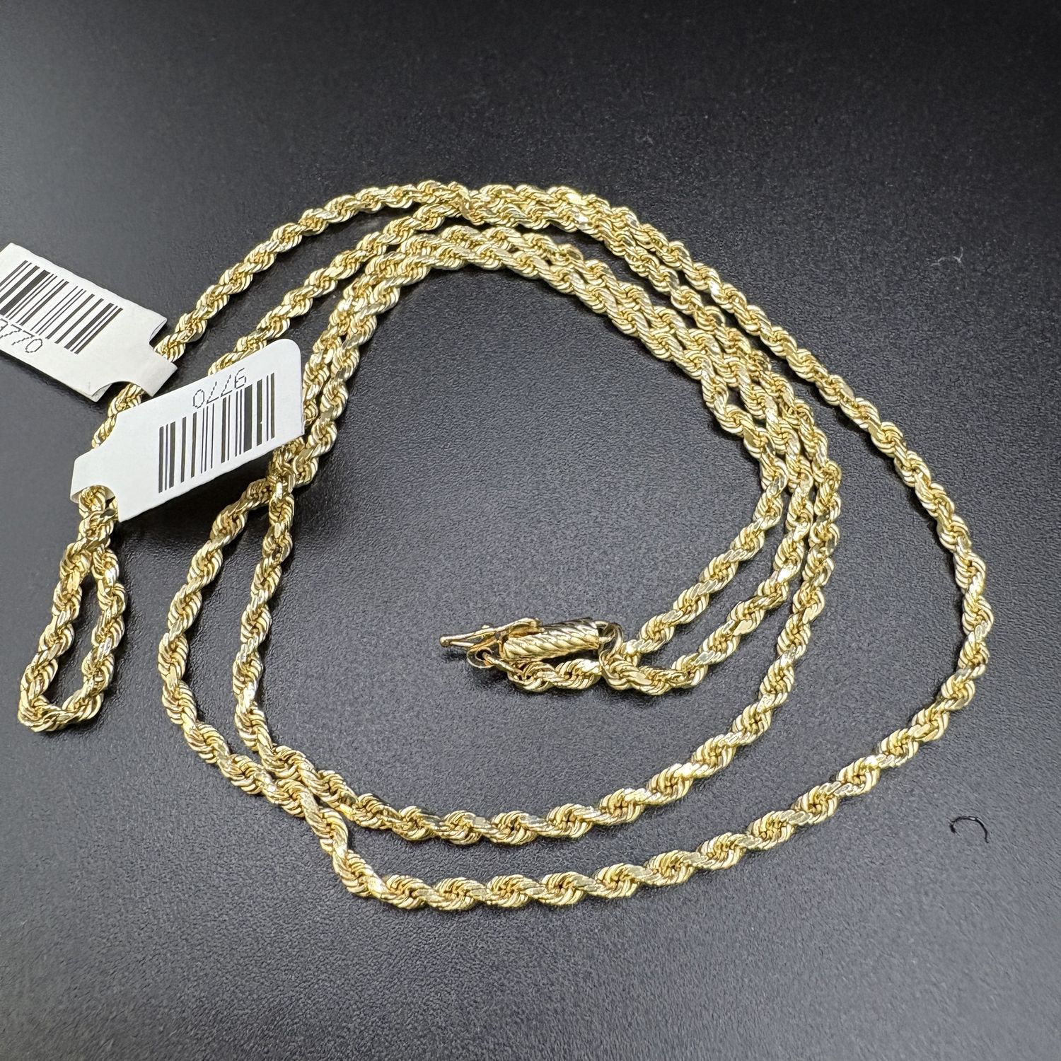 14K  ROPE CHAIN 30&quot;