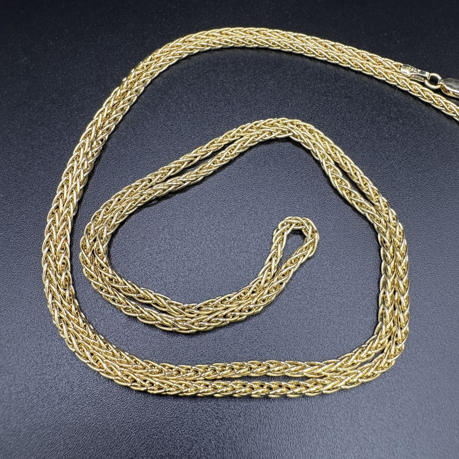 14K WHEAT CHAIN 31&quot;