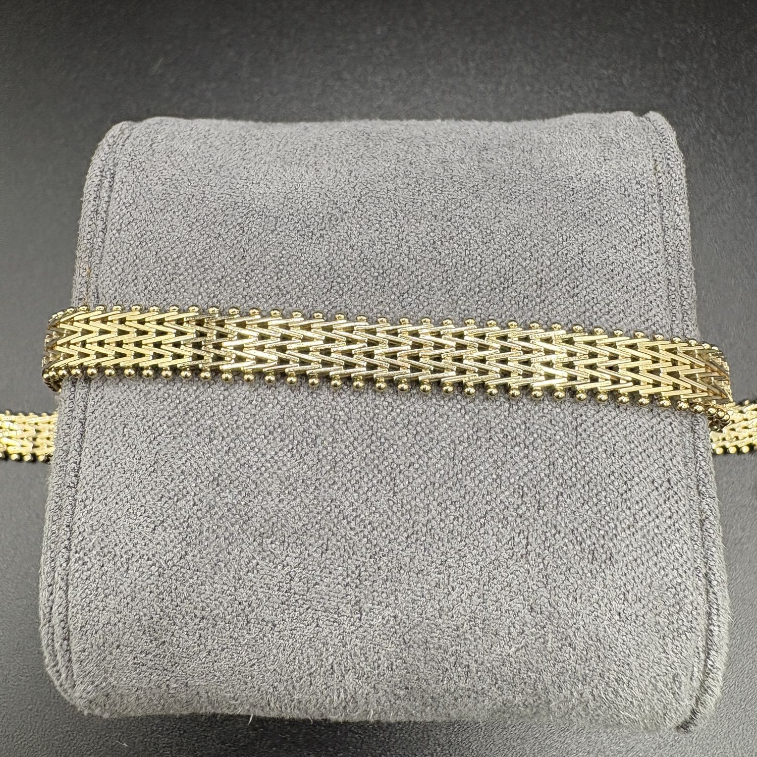 14K VINTAGE MESH BRACELET