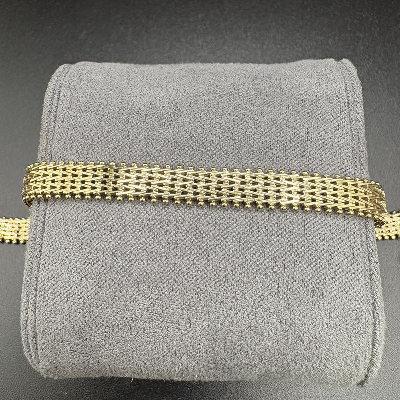 14K VINTAGE MESH BRACELET
