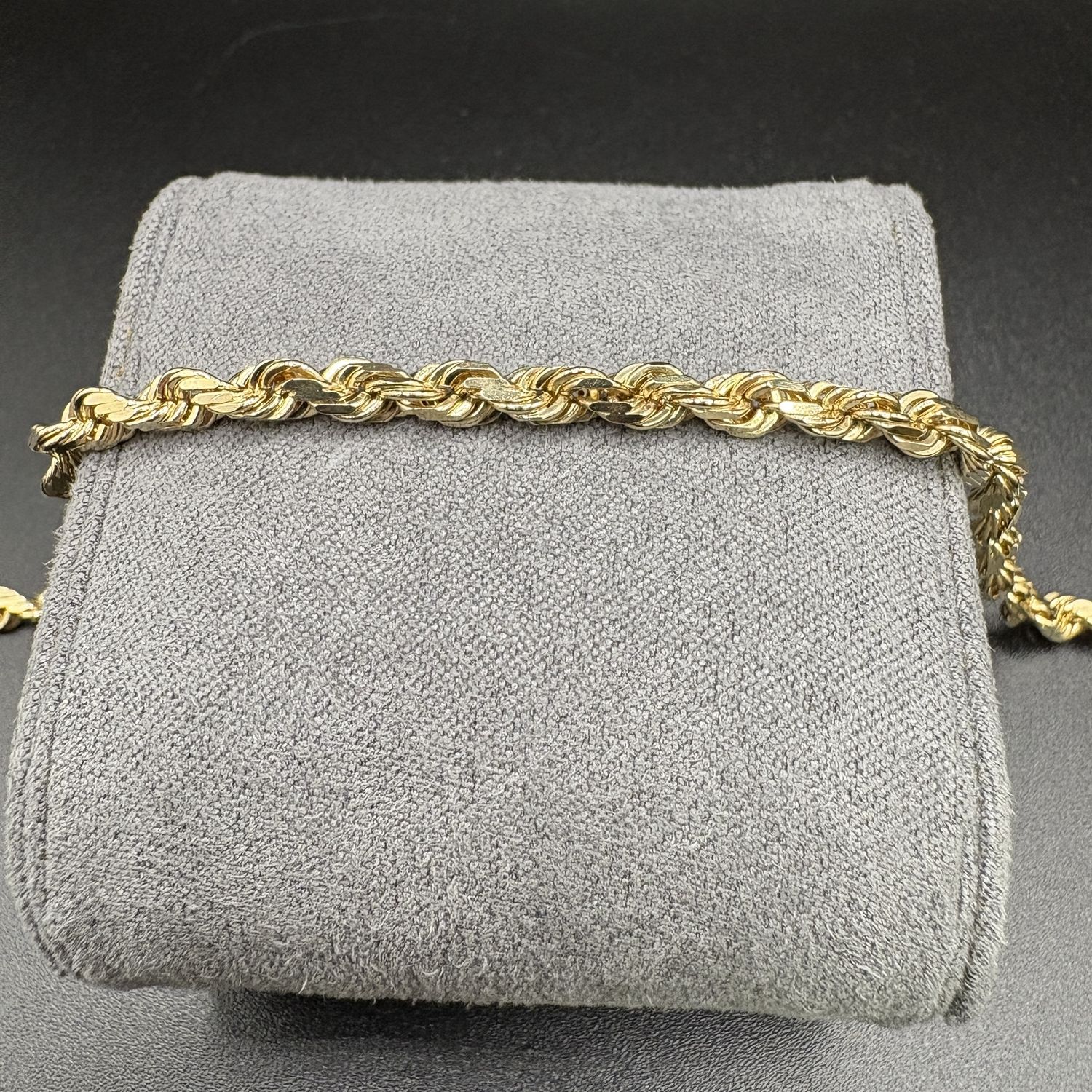 14K 3MM ROPE BRACELET