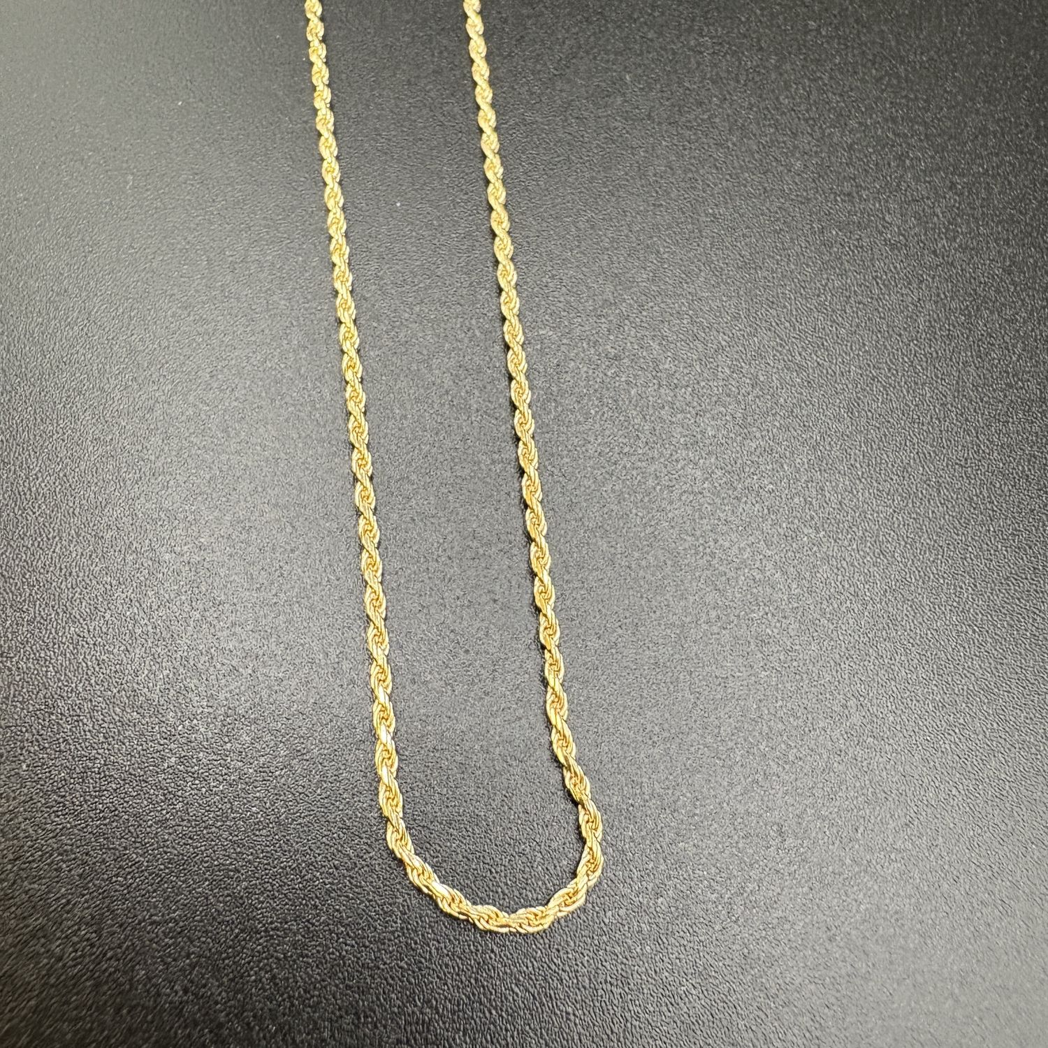14K ROPE CHAIN 16&quot;