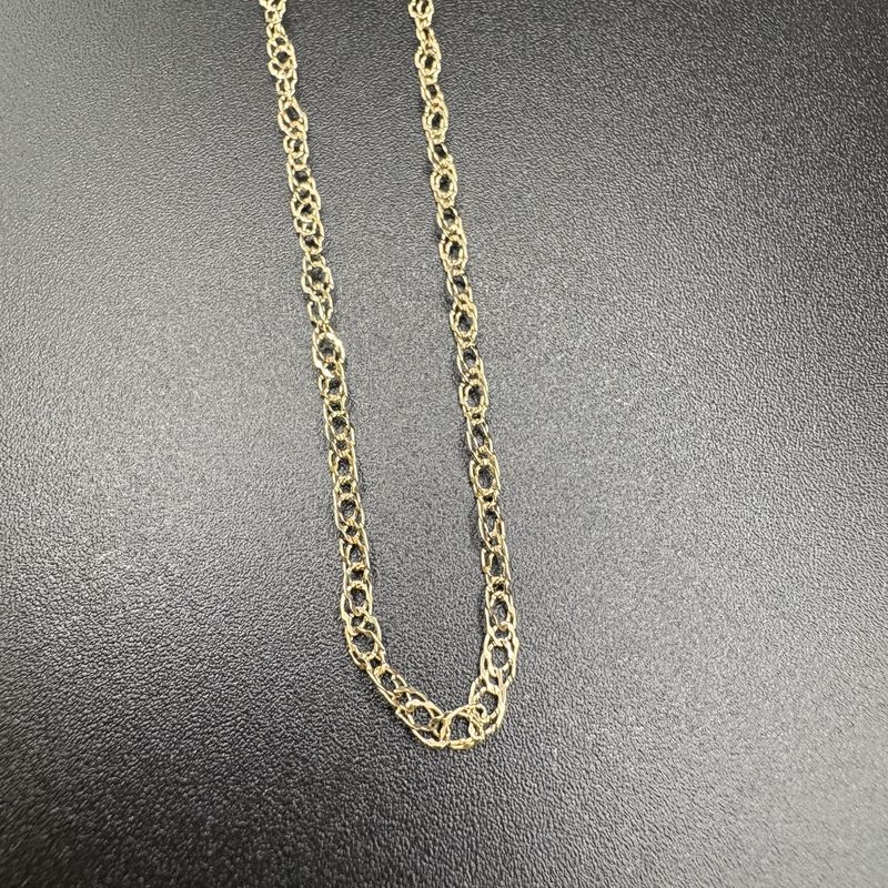 14K LOOSE ROPE CHAIN 20&quot;