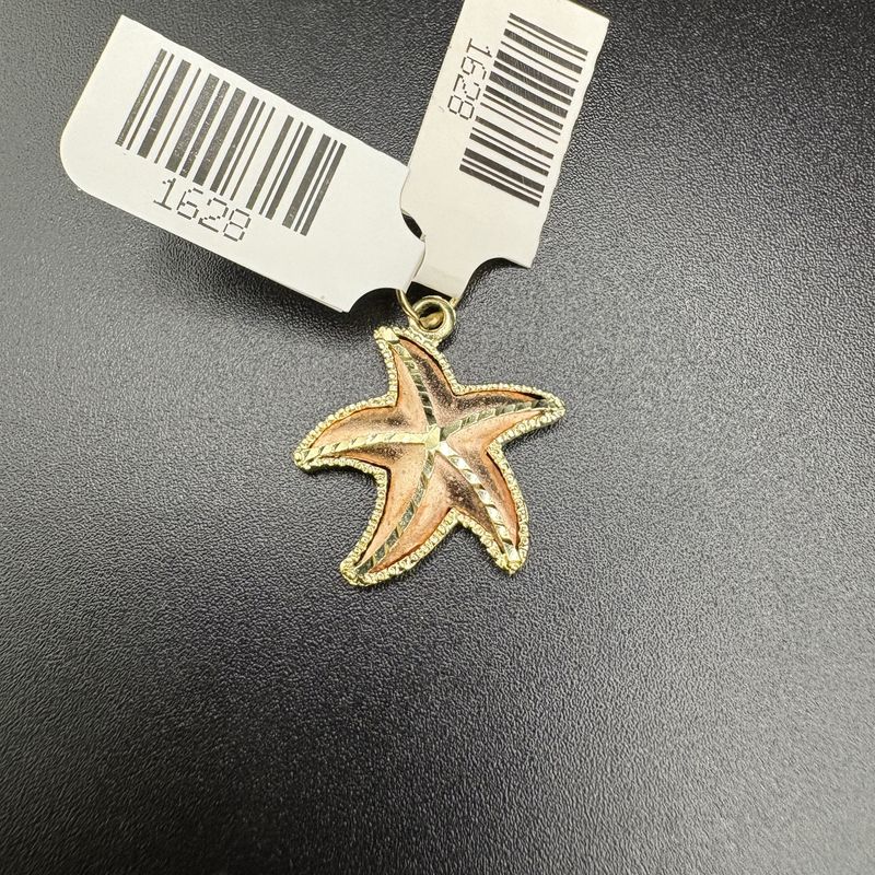 14K ROSE GOLD  STARFISH CHARM