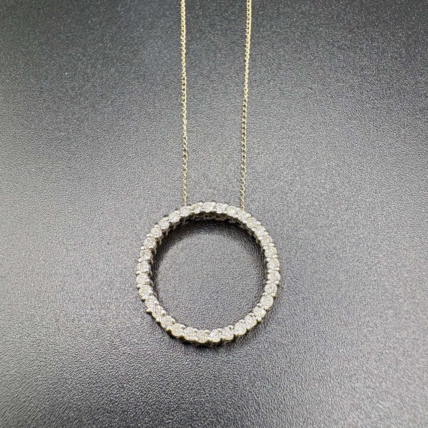 10KY 2/3CTW CIRCLE PEND 2.3G