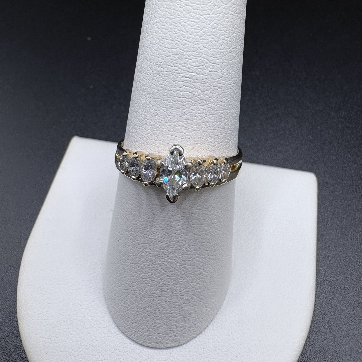 14K 0.70 CT ENGAGEMENT RING SIZE 8.5