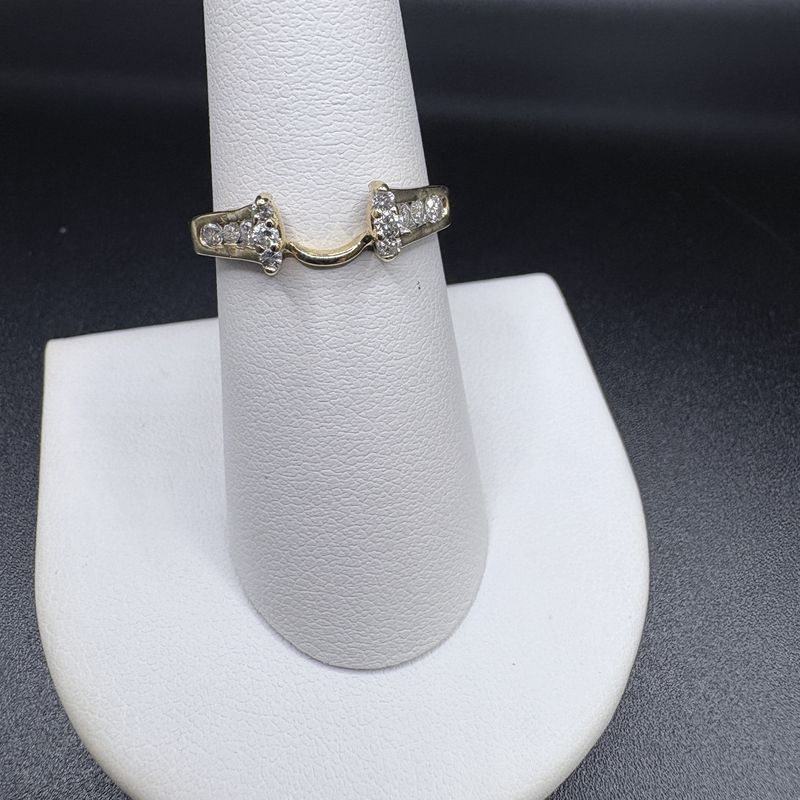 14K  .75 CT DIA WRAP  SZ 7