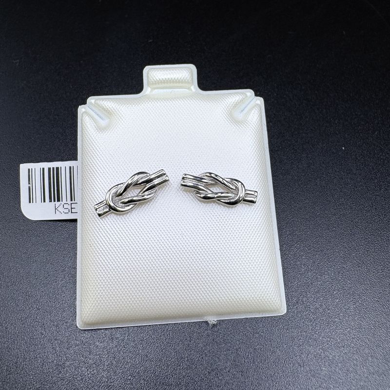 STERLING SILVER SAILOR KNOT EARRINGS by Naughty Girl