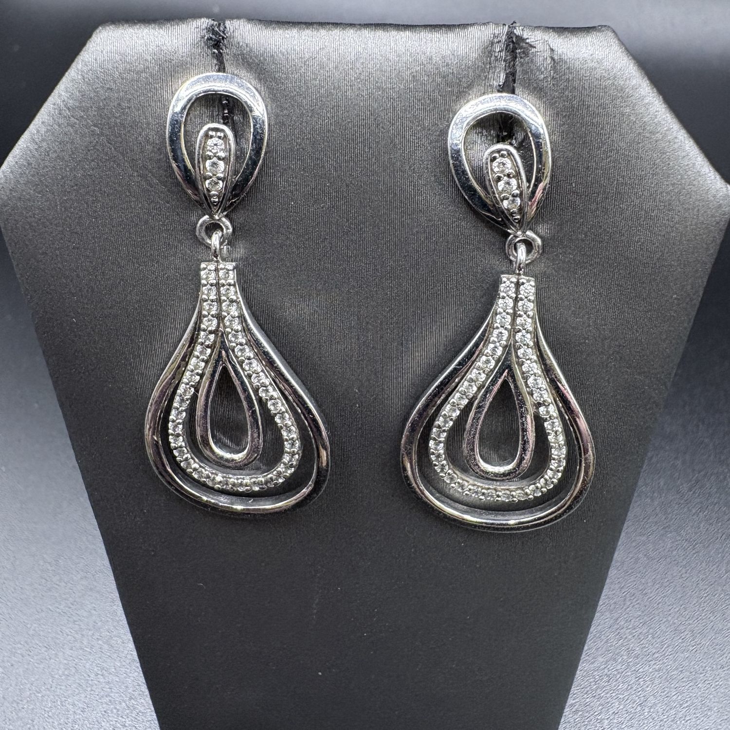 STERLING SILVER BELLE ETOILE EARRINGS