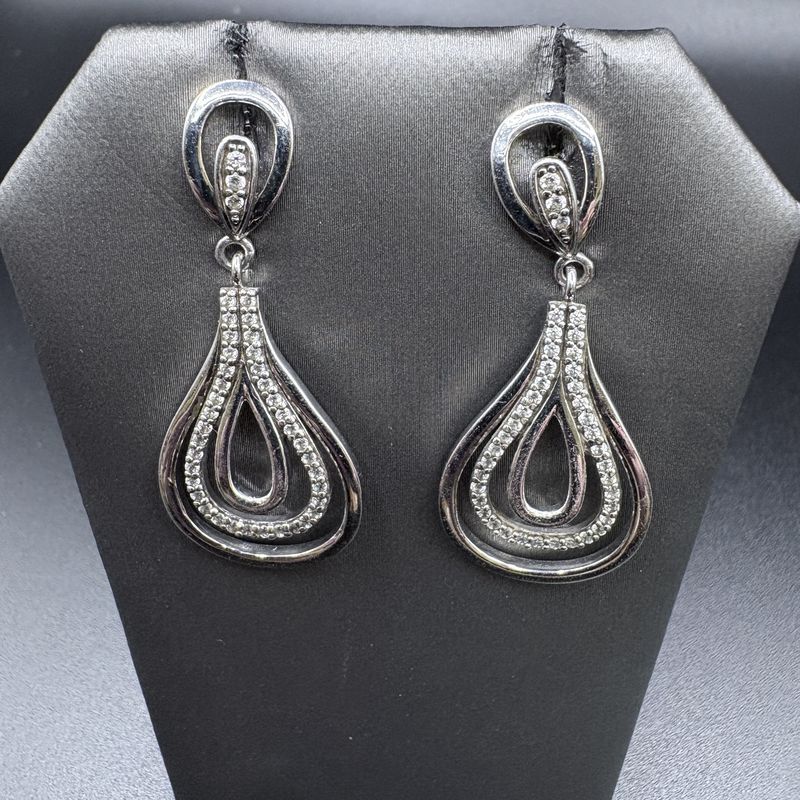 STERLING SILVER BELLE ETOILE EARRINGS