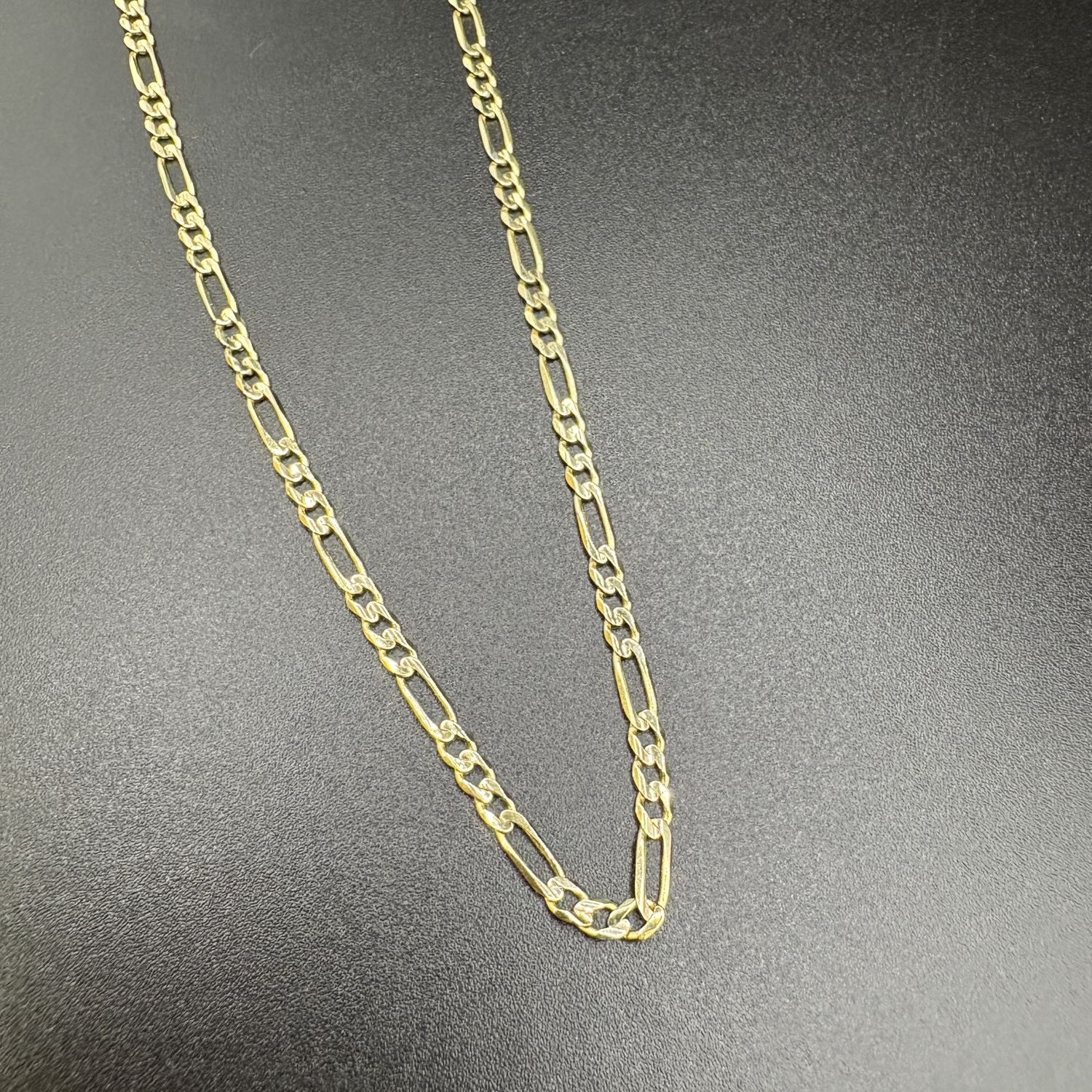 14K  2.5MM FIGARO 18" CHAIN