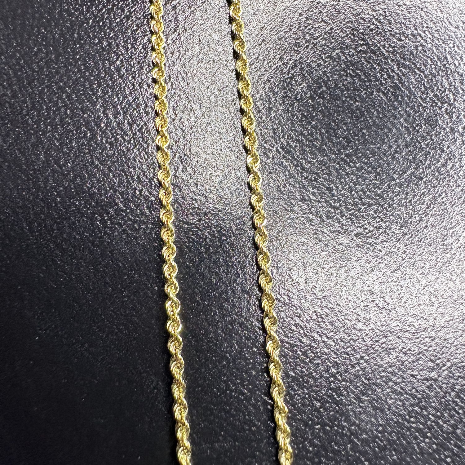 14K ROPE CHAIN 18"