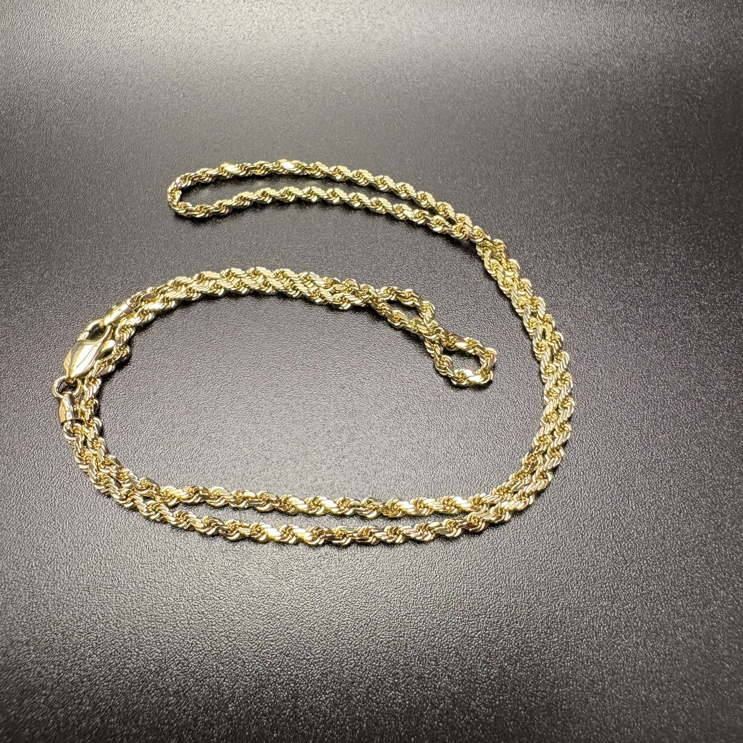 14K 24 INCH ROPE CHAIN