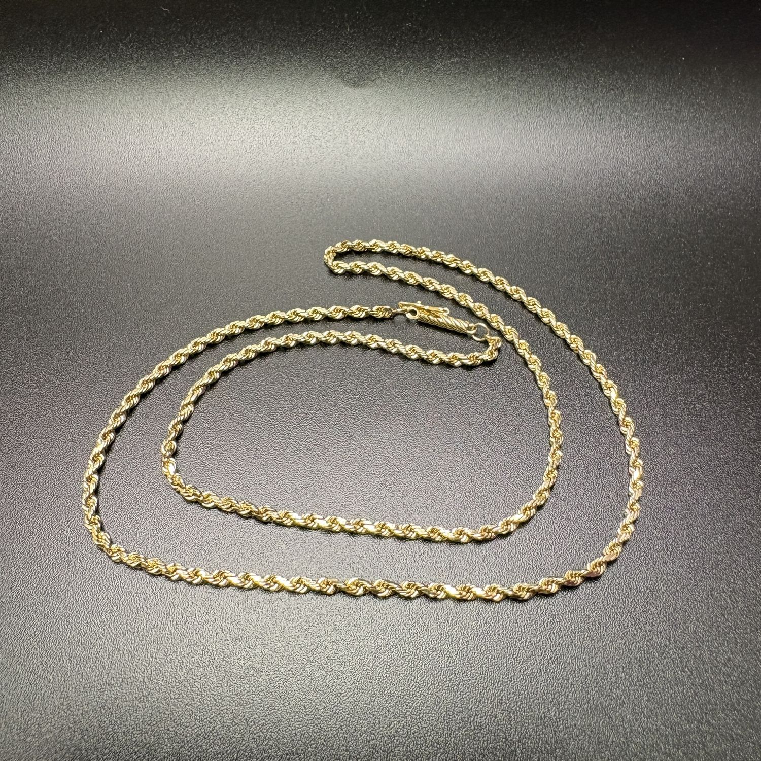 14K 22 INCH ROPE CHAIN